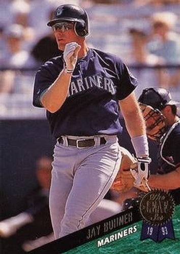 #271 Jay Buhner - Seattle Mariners - 1993 Leaf Baseball