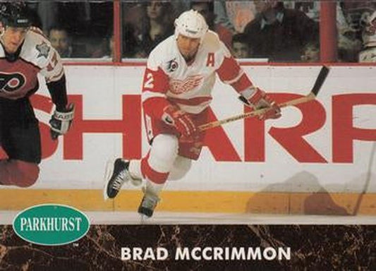 #271 Brad McCrimmon - Detroit Red Wings - 1991-92 Parkhurst Hockey