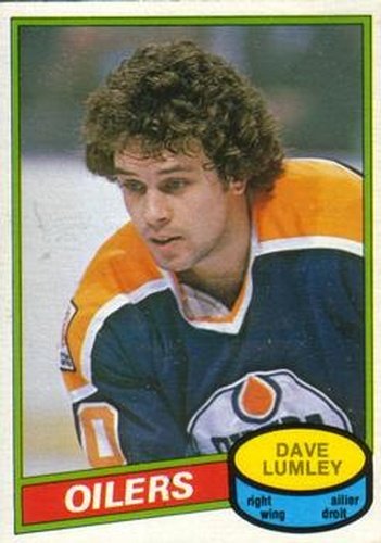#271 Dave Lumley - Edmonton Oilers - 1980-81 O-Pee-Chee Hockey