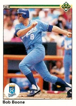 #271 Bob Boone - Kansas City Royals - 1990 Upper Deck Baseball