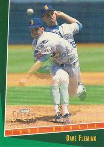 #271 Dave Fleming - Seattle Mariners - 1993 Select Baseball