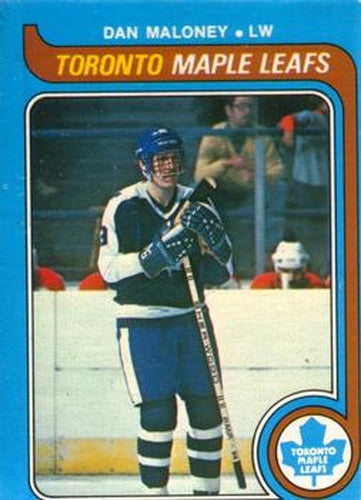 #271 Dan Maloney - Toronto Maple Leafs - 1979-80 O-Pee-Chee Hockey