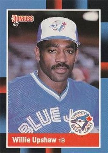 #271 Willie Upshaw - Toronto Blue Jays - 1988 Donruss Baseball