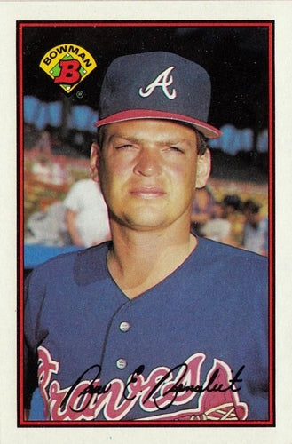 #271 Bruce Benedict - Atlanta Braves - 1989 Bowman Baseball