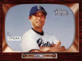 #271 Akinori Otsuka - San Diego Padres - 2004 Bowman Heritage Baseball