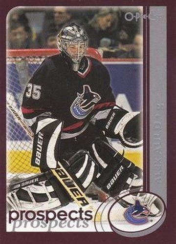 #271 Alex Auld - Vancouver Canucks - 2002-03 O-Pee-Chee Hockey