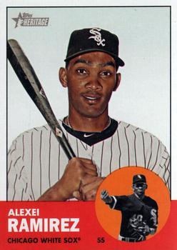 #271 Alexei Ramirez - Chicago White Sox - 2012 Topps Heritage Baseball