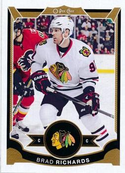 #271 Brad Richards - Chicago Blackhawks - 2015-16 O-Pee-Chee Hockey