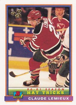 #271 Claude Lemieux - New Jersey Devils - 1991-92 Bowman Hockey