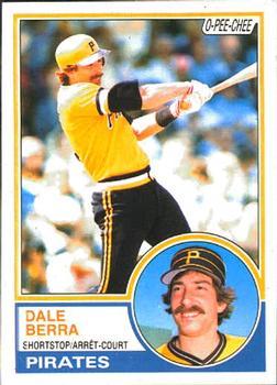 #271 Dale Berra - Pittsburgh Pirates - 1983 O-Pee-Chee Baseball