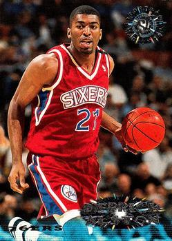 #271 Derrick Alston - Philadelphia 76ers - 1995-96 Stadium Club Basketball