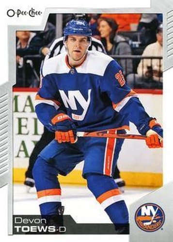 #271 Devon Toews - New York Islanders - 2020-21 O-Pee-Chee Hockey