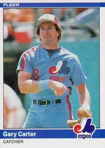 #271 Gary Carter - Montreal Expos - 1984 Fleer Baseball
