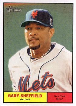 #271 Gary Sheffield - New York Mets - 2010 Topps Heritage Baseball
