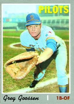 #271 Greg Goossen - Seattle Pilots - 1970 Topps Baseball