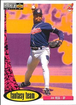 #271 Jose Mesa - Cleveland Indians - 1996 Collector's Choice Baseball