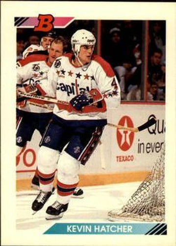 #271 Kevin Hatcher - Washington Capitals - 1992-93 Bowman Hockey