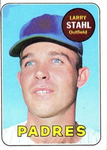 #271 Larry Stahl - San Diego Padres - 1969 Topps Baseball