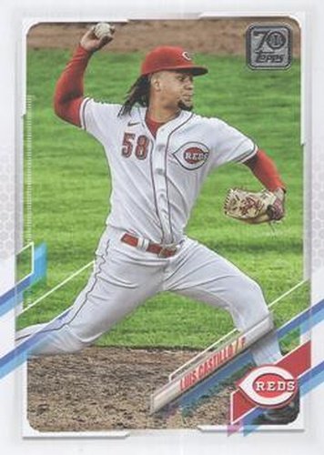 #271 Luis Castillo - Cincinnati Reds - 2021 Topps Baseball