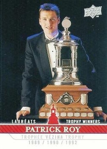 #271 Patrick Roy - Montreal Canadiens - 2008-09 Upper Deck Montreal Canadiens Centennial Hockey