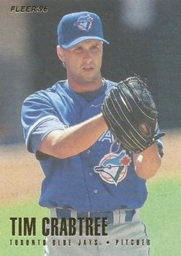 #271 Tim Crabtree - Toronto Blue Jays - 1996 Fleer Baseball