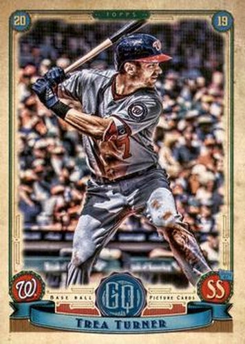 #271 Trea Turner - Washington Nationals - 2019 Topps Gypsy Queen Baseball