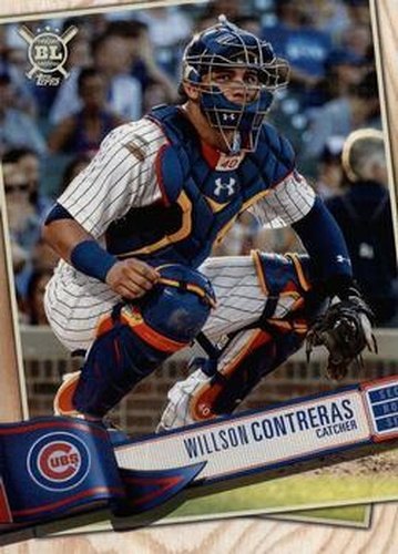 #271 Willson Contreras - Chicago Cubs - 2019 Topps Big League Baseball