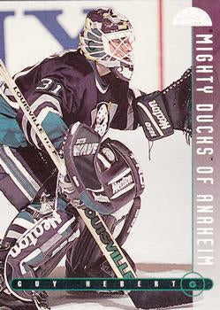 #271 Guy Hebert - Anaheim Mighty Ducks - 1995-96 Leaf Hockey