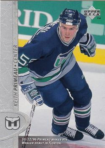 #271 Keith Primeau - Hartford Whalers - 1996-97 Upper Deck Hockey