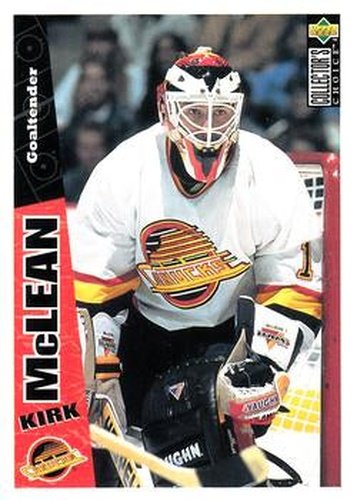 #271 Kirk McLean - Vancouver Canucks - 1996-97 Collector's Choice Hockey