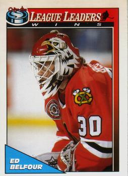 #271 Ed Belfour - Chicago Blackhawks - 1991-92 O-Pee-Chee Hockey