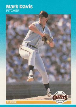 #271 Mark Davis - San Francisco Giants - 1987 Fleer Baseball