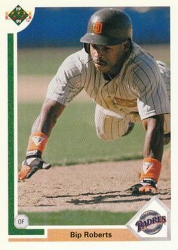 #271 Bip Roberts - San Diego Padres - 1991 Upper Deck Baseball
