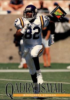 #271 Qadry Ismail - Minnesota Vikings - 1994 Pro Line Live Football