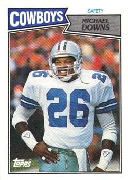 #271 Michael Downs - Dallas Cowboys - 1987 Topps Football