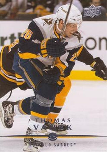 #271 Thomas Vanek - Buffalo Sabres - 2008-09 Upper Deck Hockey