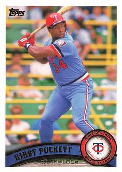 #271 Kirby Puckett - Minnesota Twins - 2021 Topps Archives Baseball