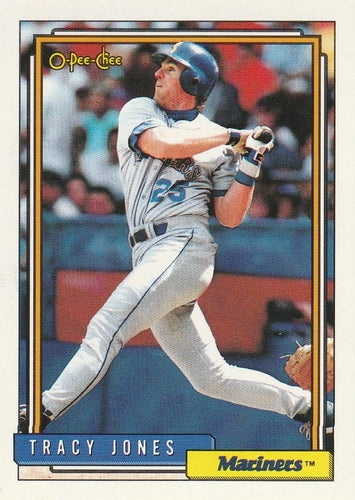 #271 Tracy Jones - Seattle Mariners - 1992 O-Pee-Chee Baseball