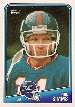 #272 Phil Simms - New York Giants - 1988 Topps Football