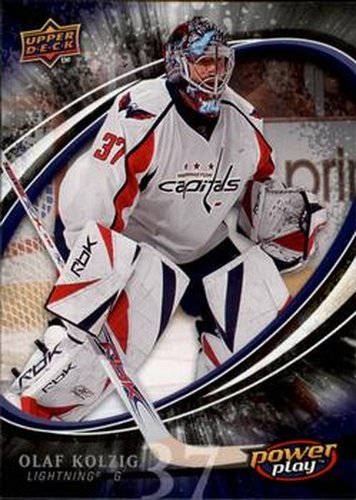 #272 Olaf Kolzig - Tampa Bay Lightning - 2008-09 Upper Deck Power Play Box Set Hockey