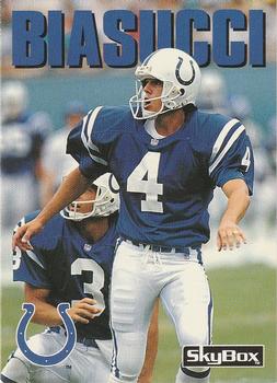 #272 Dean Biasucci - Indianapolis Colts - 1992 SkyBox Impact Football