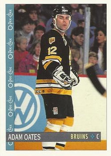 #272 Adam Oates - Boston Bruins - 1992-93 O-Pee-Chee Hockey