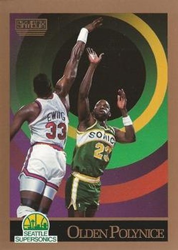 #272 Olden Polynice - Seattle SuperSonics - 1990-91 SkyBox Basketball