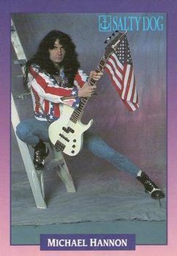 #272 Michael Hannon - 1991 Brockum Rock Cards