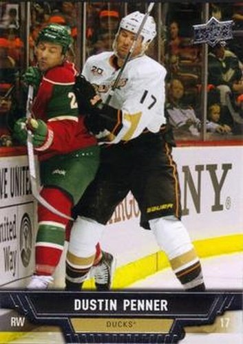 #272 Dustin Penner - Anaheim Ducks - 2013-14 Upper Deck Hockey