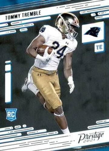 #272 Tommy Tremble - Carolina Panthers - 2021 Panini Prestige Football