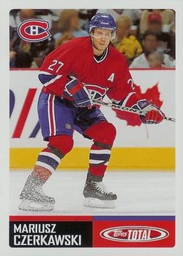 #272 Mariusz Czerkawski - Montreal Canadiens - 2002-03 Topps Total Hockey