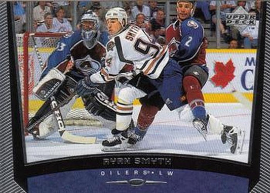 #272 Ryan Smyth - Edmonton Oilers - 1998-99 Upper Deck Hockey