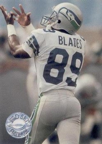 #272 Brian Blades - Seattle Seahawks - 1991 Pro Set Platinum Football