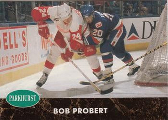 #272 Bob Probert - Detroit Red Wings - 1991-92 Parkhurst Hockey